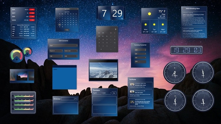 Stopwatch Desktop Widget Windows 10